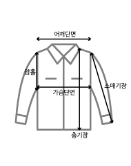 사이즈 차트 가이드 이미지